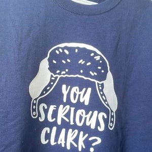 Ugly Christmas sweater, party wear, navy blue